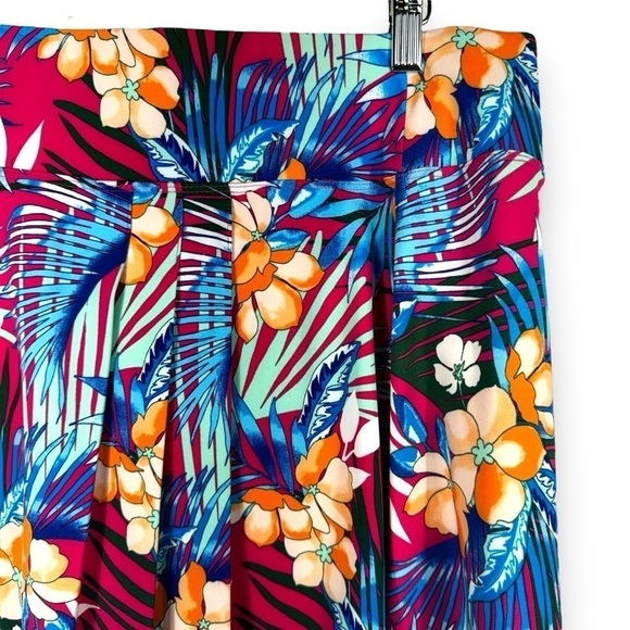 Tommy Bahama Golf/Tennis/Pickleball Skort, Tropical Floral Print, Size Large - Picture 7 of 14
